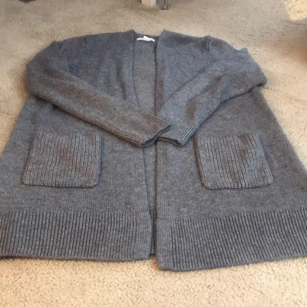 🌸NEW🌸 Amazon Essentials Grey Long Cardigan with Pockets